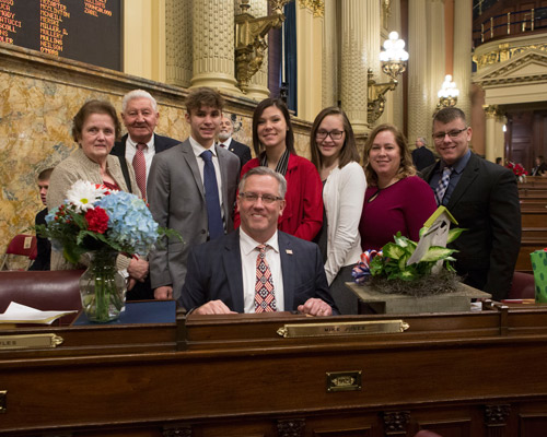 Jones Takes Oath of Office as State Representative 